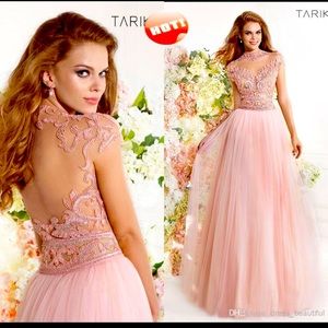 Event dress made by Turkish designer Tarek Ediz size 10 , has crystal